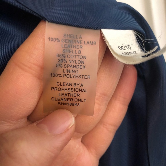 T Tahari Trisha Drape Front Black Leather Jacket M - Picture 4 of 6